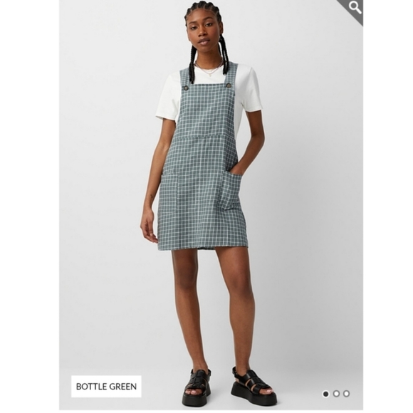 twik Dresses & Skirts - Nwot twik | linen blend overall dress